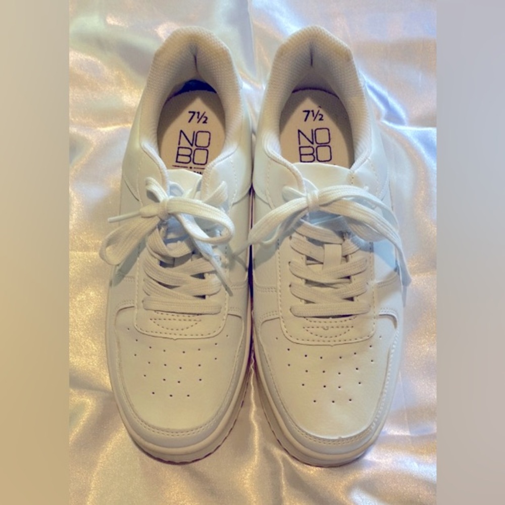 White NOBO Sneakers - Picture 3 of 5